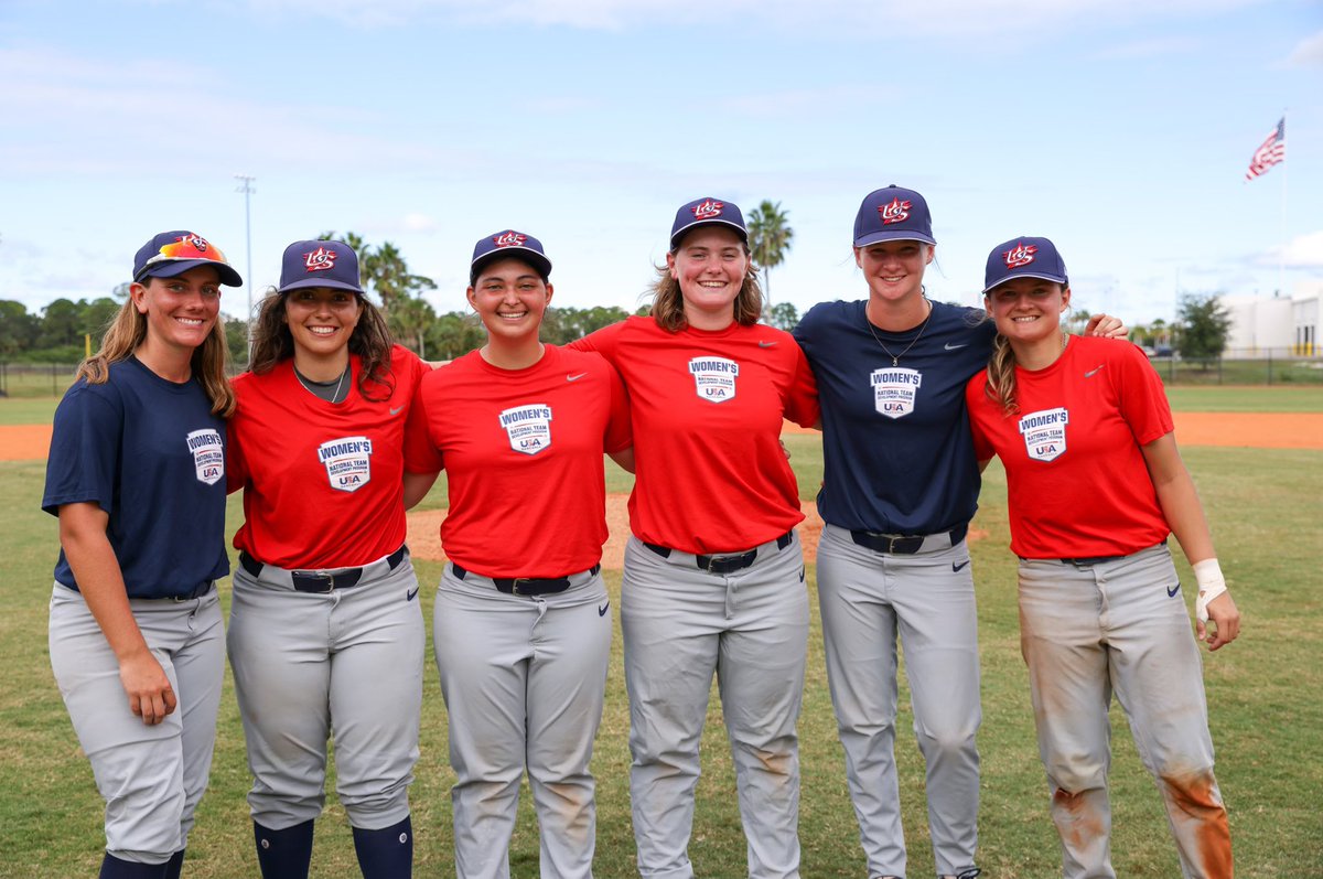 CoachRobbQ's tweet photo. So proud of all the @BostonSlammers who put in work at the @USABaseballWNT Development Camp this week! It has been such a pleasure coaching each and every one of them! They make me glad every day that we chose to coach! #ThisIsWhyWeSlam #GirlsPlayBaseball #BaseballForAll https://t.co/QcUDIDlg04