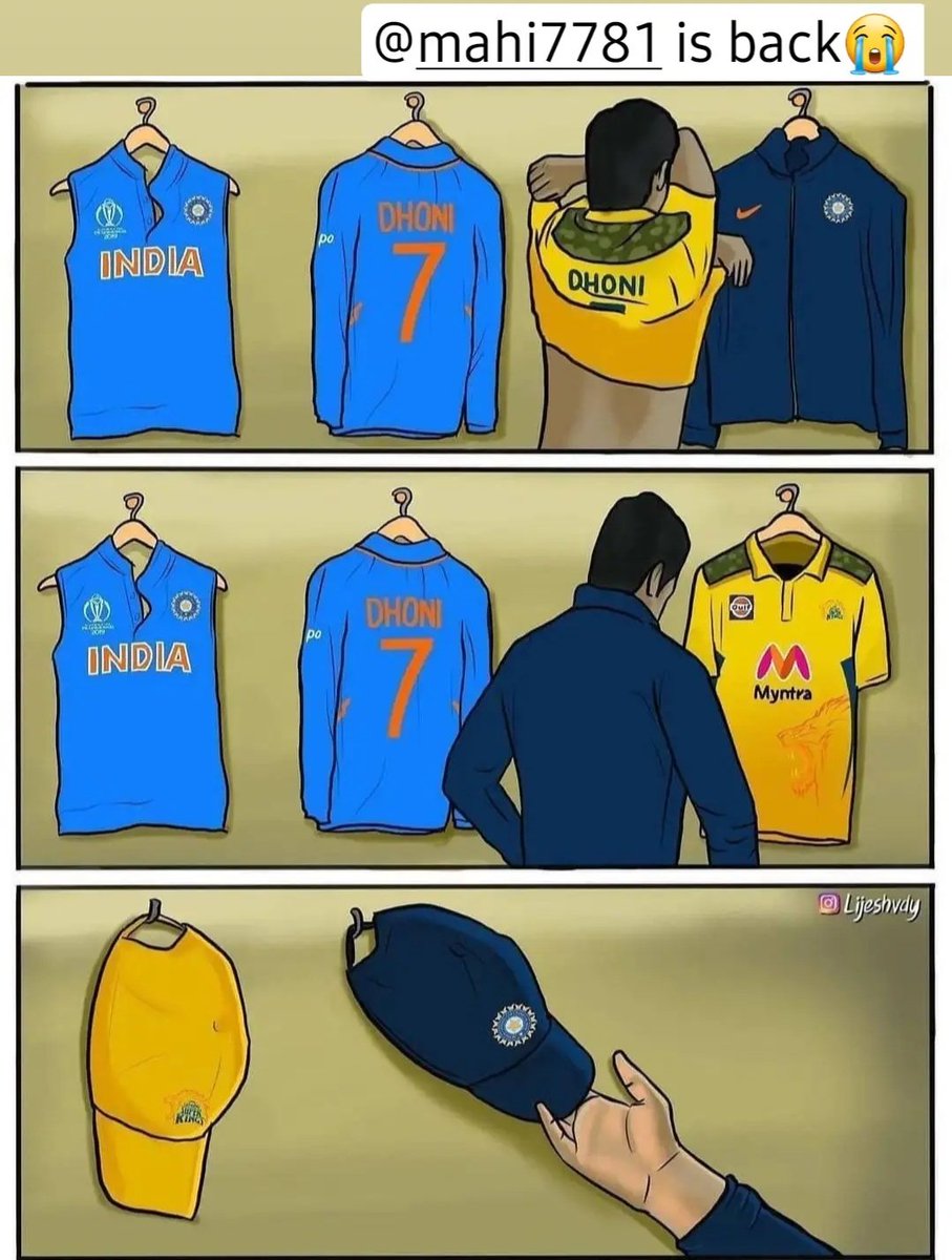 Shivu_bhuvanMSD's tweet photo. #MSDhoni #4thtitle #CSK #DhoniFinishesOffInStyle #Cskforever #T20WorldCup #Mentor #India #cricket https://t.co/y7KbxvEVJN