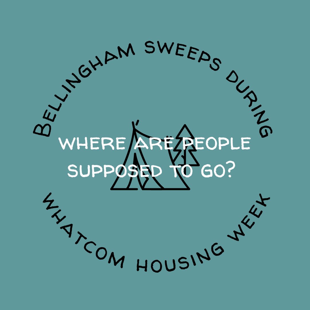 AidBop's tweet photo. @cityofbhamwa & @BellinghamPD continue to sweep neighbors during the so-called “Whatcom Housing Week.” Multiple encampments will be violently evicted and displaced next week.
#BellinghamWA #Bellingham #Abolition #MutualAid #BellinghamMutualAid #StopTheSweeps #WhatcomHousingWeek https://t.co/ZpqEZMzX8Y