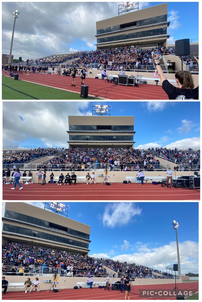 RHSAVIDBrown's tweet photo. Morning pep rally was a blast! 👻🧟‍♀️🧟🦅 https://t.co/cL2etnevqN