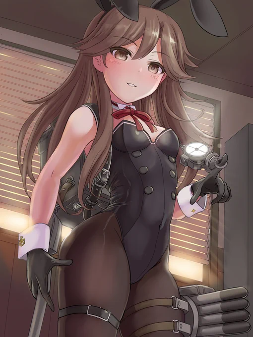 卯型特務艤装の荒潮さん #艦これ #艦隊これくしょん #荒潮 #荒潮(艦隊これくしょん) https://t.co/sSfpRXr5DI 