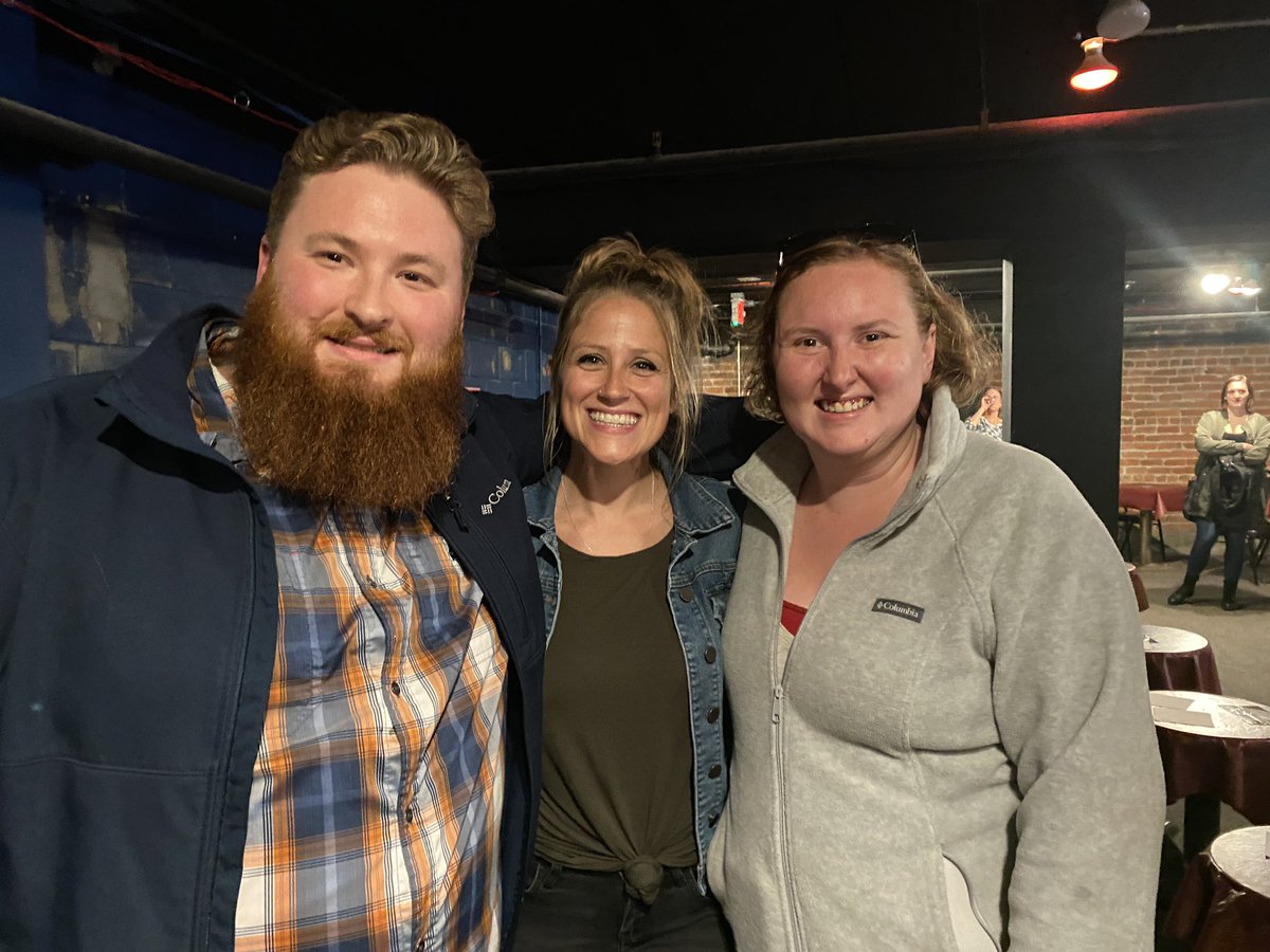 rfarrell90's tweet image. Saw @mary_santora tonight at the Ann Arbor Comedy Showcase with my wife @rockets92.  Loved the show, she’s the “S word for Poop”.