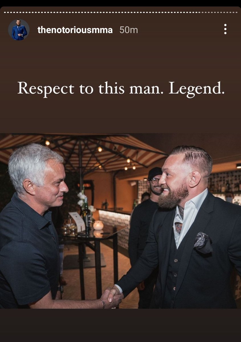 MourinhoPics's tweet photo. Jose mourinho and conor mcgregor in Rome 🇮🇹 https://t.co/lgI0Qg58VE