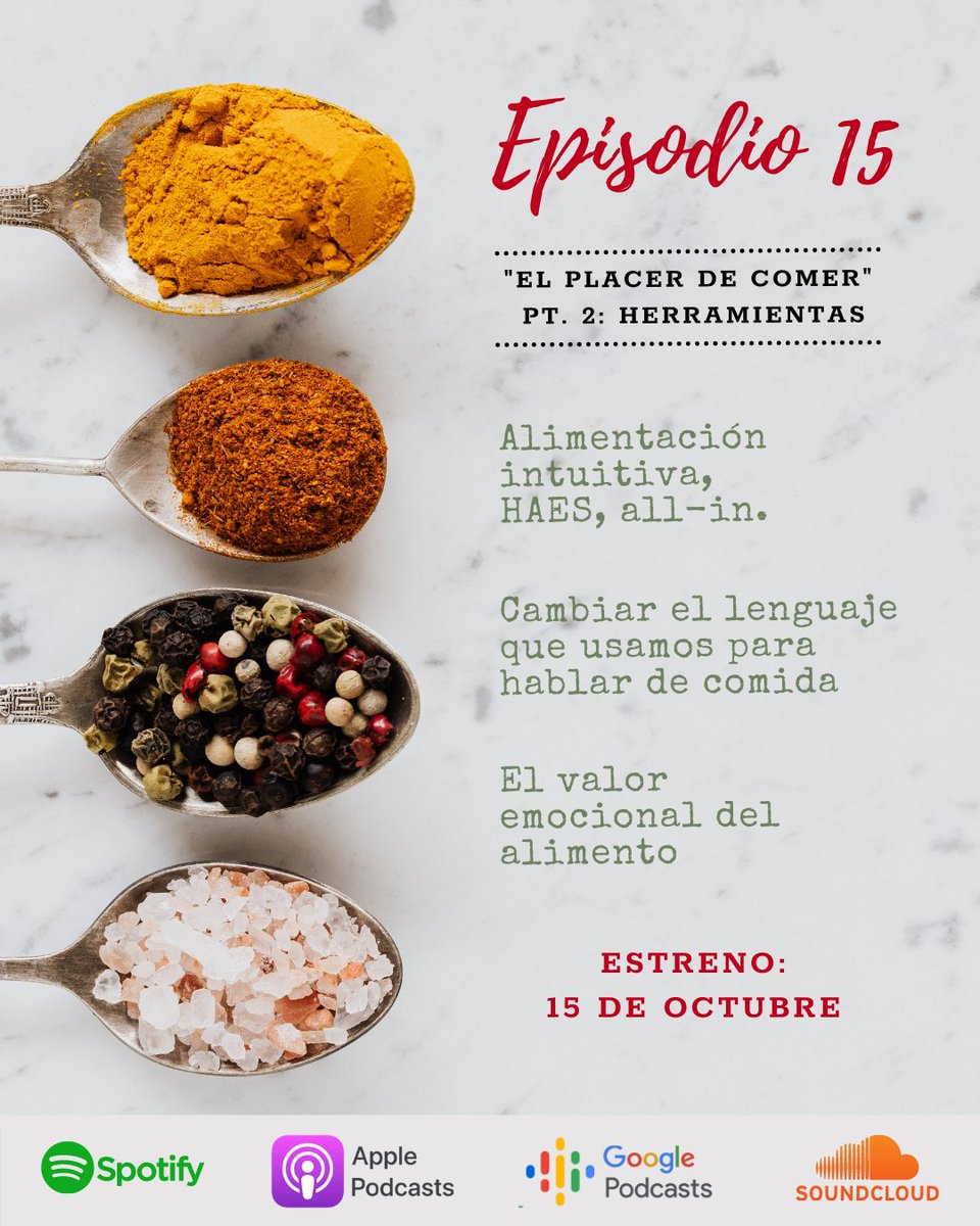 ¡ESTAMOS DE VUELTA! Hoy estrenamos el episodio 15, la parte 2 de "el placer de comer".

Pásenle a su plataforma preferida a escucharlo <3

linktr.ee/pijamamada
