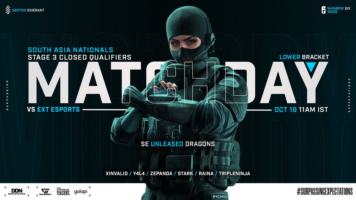 udragons1's tweet photo. South Asia Nationals Stage 3 Closed Qualifiers :
Lower Bracket Quarter-Finals -

@udragons1 vs @EXTesportsTM at 11:00 AM IST

#SANationals #SASN #SurpassingExpectations https://t.co/tDh0H7JKZm