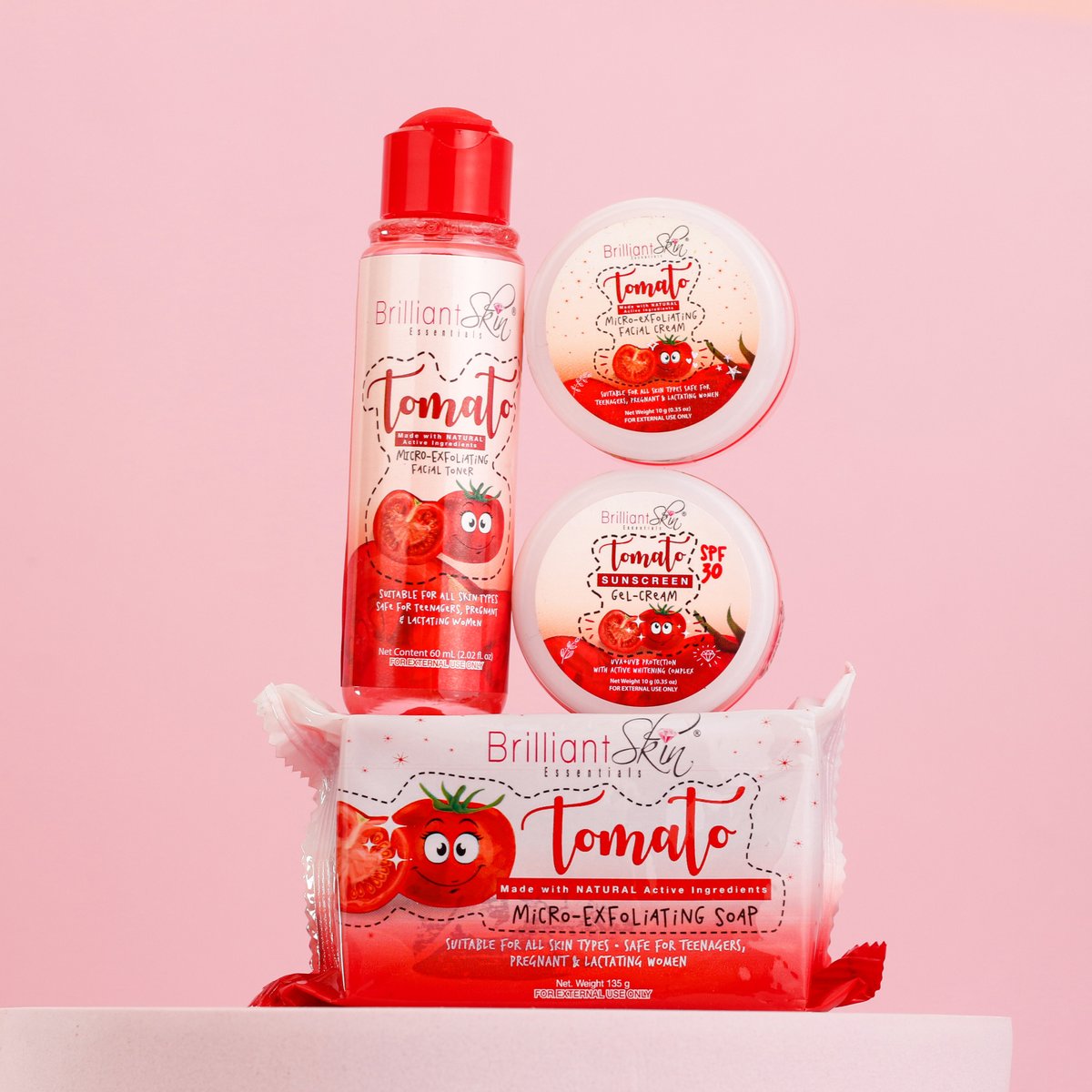 brilliantskinph's tweet photo. Switch to a skincare that soothes and protects your skin's surface. Choose Tomato Micro-Exfoliating Facial Set. π
This #facialset is:
βοΈ Formulated with all natural ingredients.
βοΈ Suitable for all skin types.
βοΈ Safe for teenagers, pregnant, and lactating women. https://t.co/IvbnxNp7uF