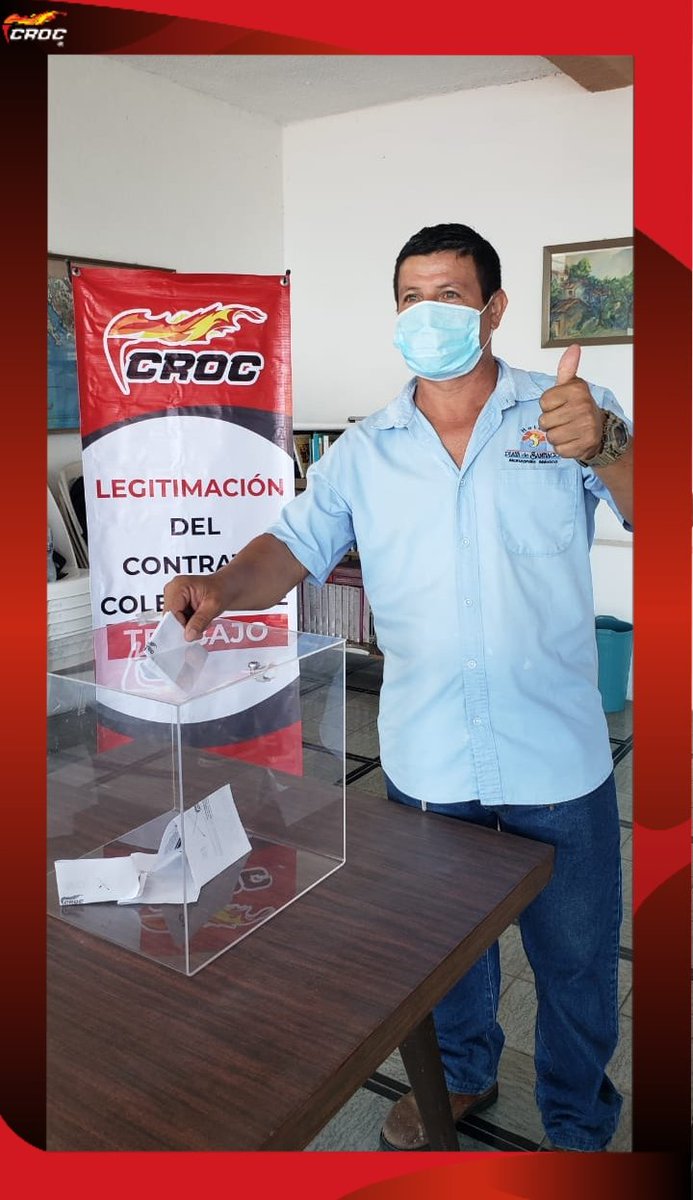 cesarmung's tweet photo. Trabajadores del #HotelPlayaSantiago decimos #Si al #ContratoColectivodeTrabajo.
Enhorabuena a cada uno de los compañer@s que participaron en la Legitimación de su CCT @IsaiasSiCumple
@davidoq
#CROCColima
#SindicatoUtil
#CROCNacional https://t.co/xElUW6HtGN