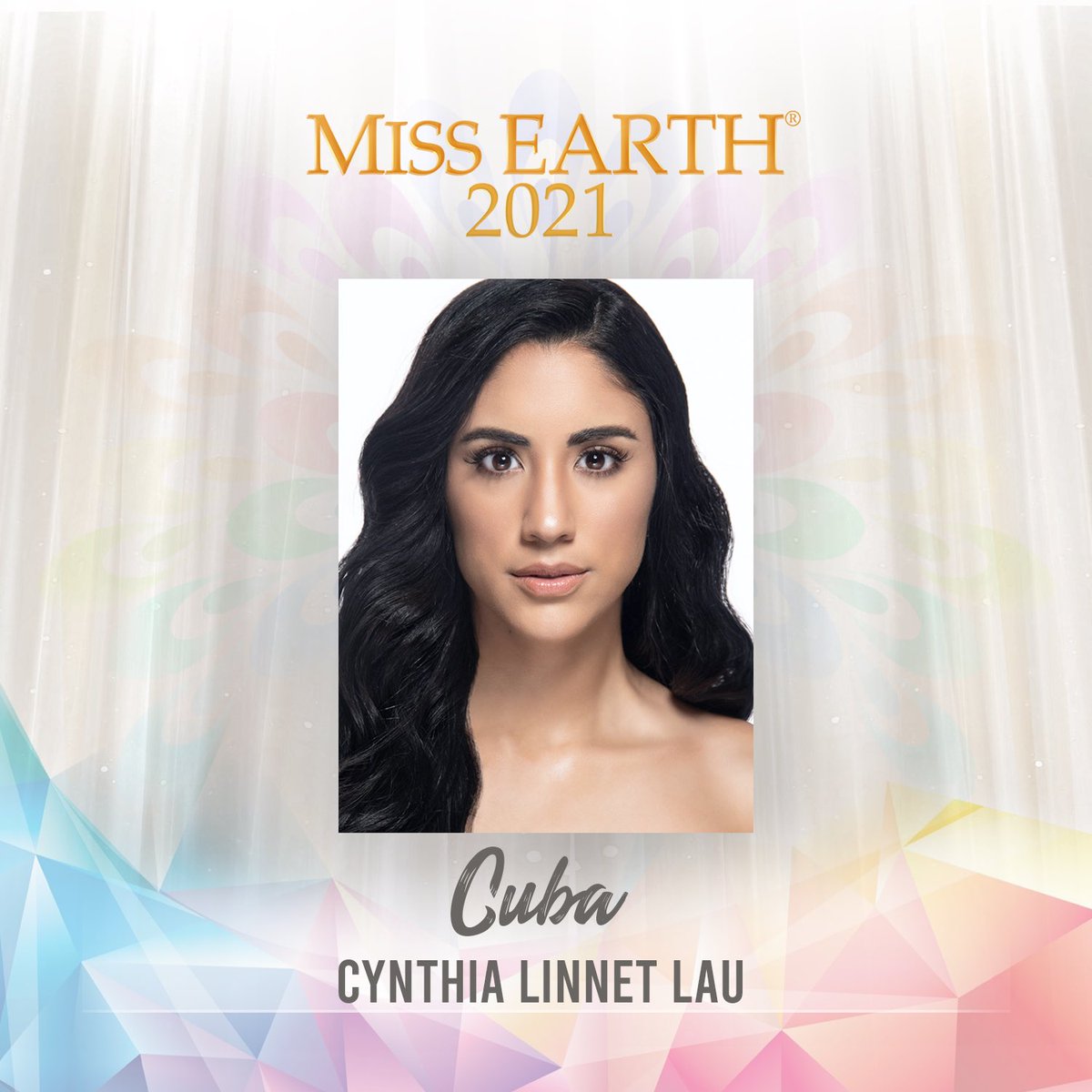 #MissEarth Cuba 2021
CYNTHIA LINNET LAU
missearth.tv/miss-cuba.php