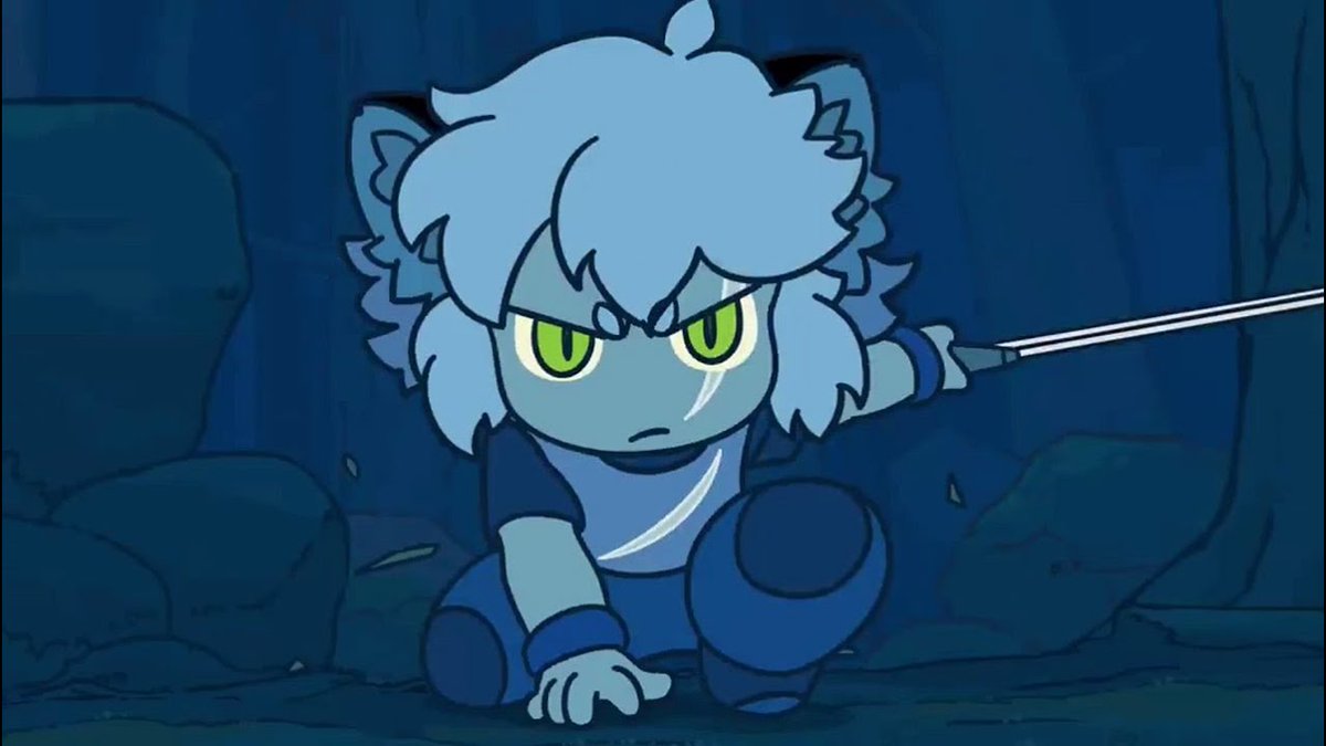 cat_otd's tweet photo. Today’s cat character of the day is Luo Xiaohei from The Legend of Luo Xiaohei! https://t.co/t4zzEUmH6T