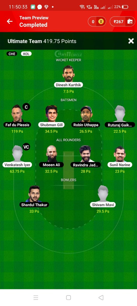 Surajkr218's tweet photo. @My11Circle Fraud With My Account.
Final Match Ipl 2021
My Highest Point Is 419.75 
I am Winning Csk Vs Kkr https://t.co/UyYIyDrI0I my Account Remove from @My11Circle Because I am Winner last match.But @My11Circle fraud with my account is kumarbharat24118@gmail.com
Please help. https://t.co/y0bERnellQ