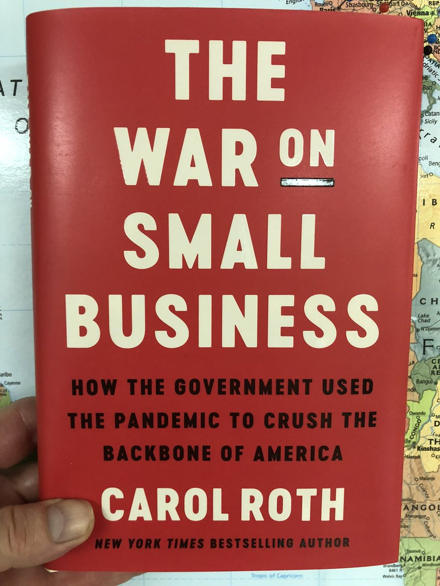 BillinWV's tweet photo. @exjon @caroljsroth Finally caught up to all of this. All I can say is it must be nice to be King of Stuff cause stuff gettin hard to find and more expensive.
Great show as always. For excellent analysis of the #HighClassProblem highly recommend “The War on Small Business” https://t.co/wGAtyz96IR