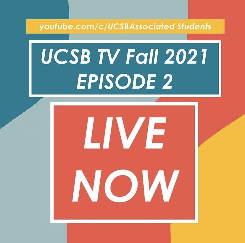 ucsb_tv's tweet photo. EPISODE 2 IS OUT NOW!! Check it out for an analysis of Governor Newsom’s recall election, followed by an inside look to the UCSB vs Cal Poly rivalry soccer game: https://t.co/vVEHsfKCVJ https://t.co/GbezdwRi6K
