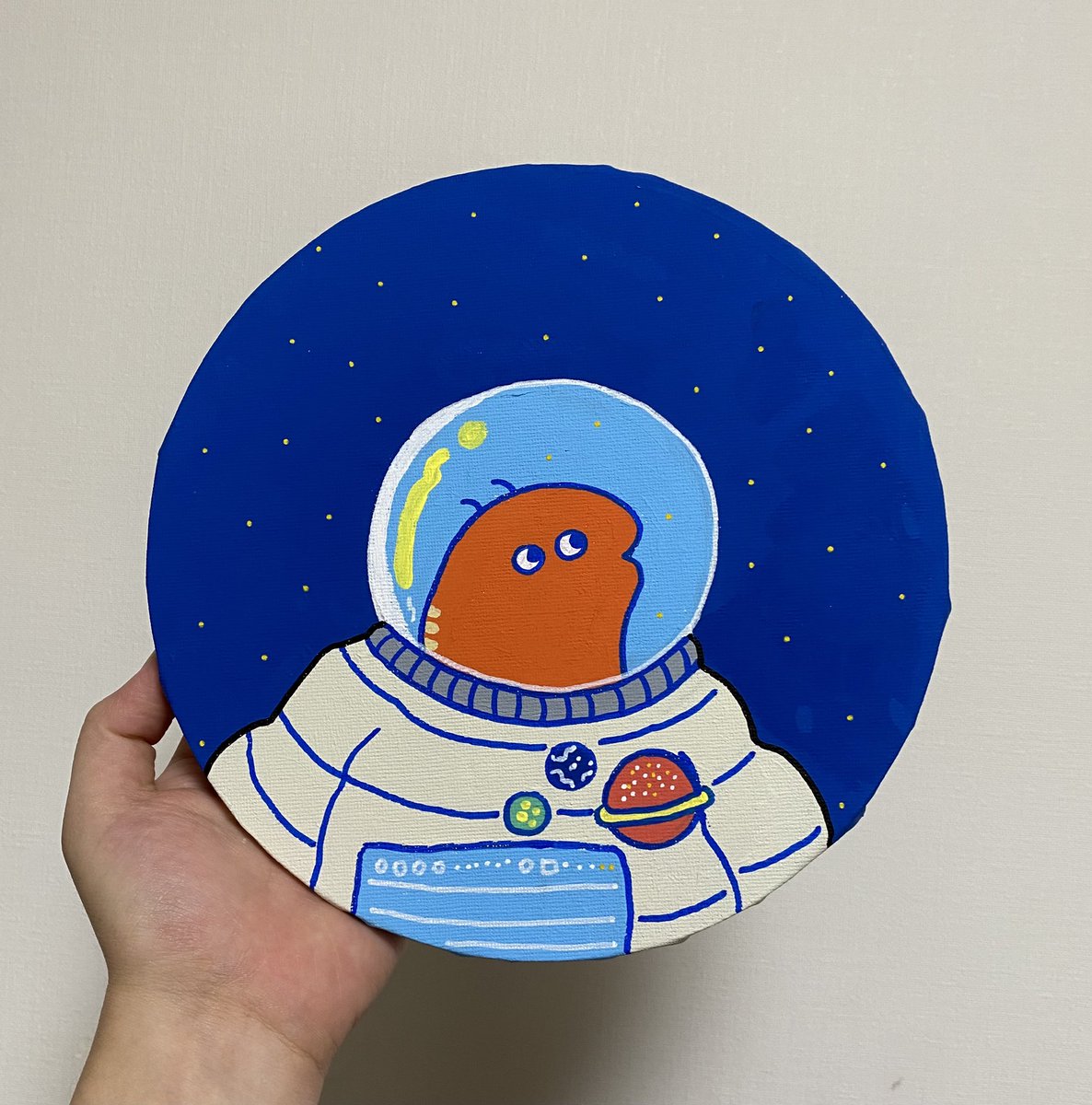 「宇宙の原画 #GIFの伊豆見物産展 」|伊豆見のイラスト