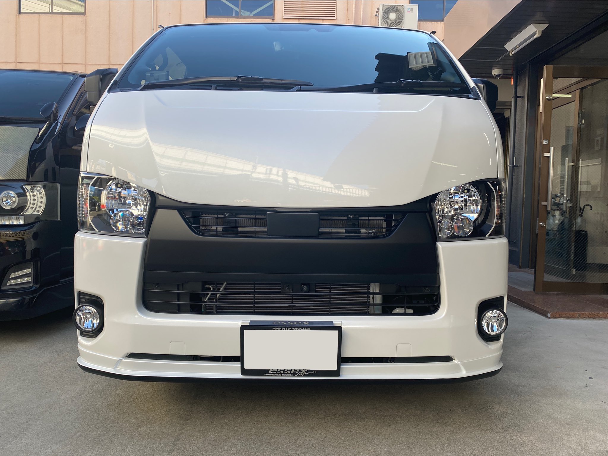 ハイエース 標準ボディー CRS ESSEX フロントスポイラーVer5 ハイエース 標準ボディー CRS ESSEX フロントスポイラーVer5