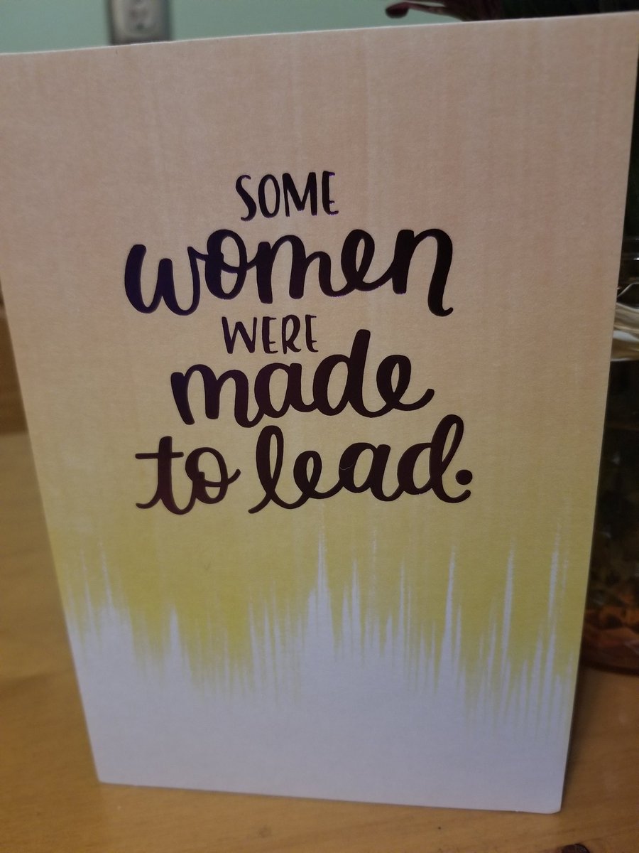 961hannah's tweet photo. @SheLeadsGov this card says it all and in the inside - And you're one of those amazing women.  So grateful to have you for a boss. (Exclamations added in the card for effect) #BossesDay my #localgov crew is awesome! Couldn't do it without them https://t.co/Ti2IWtIhQI
