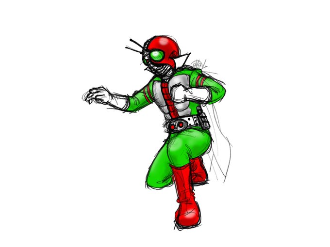 仮面ライダーv3のtwitterイラスト検索結果