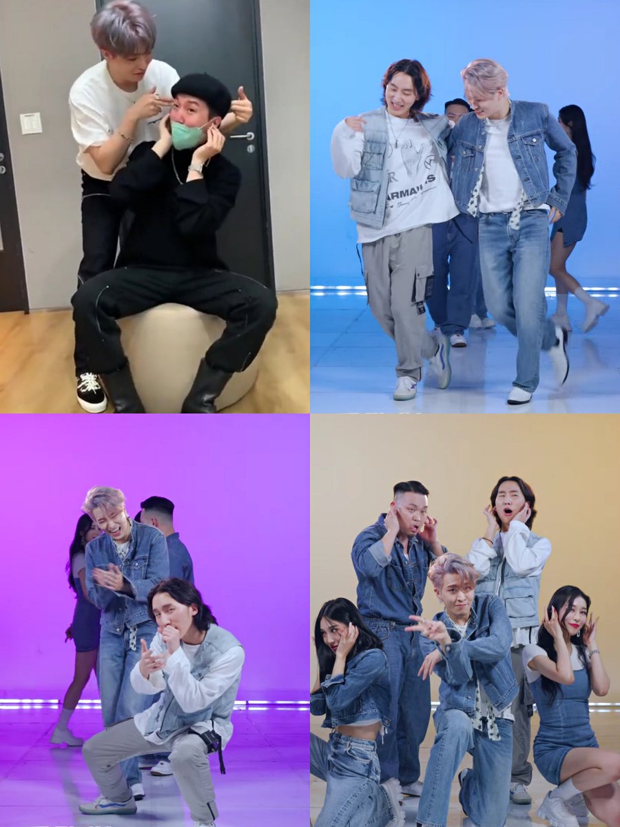 look at his interaction with own dancers 😭