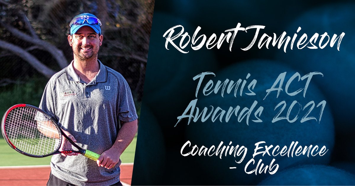 🏆Tennis ACT Awards 🏆

Coaching Excellence – Club
Congratulations Robert Jamieson!