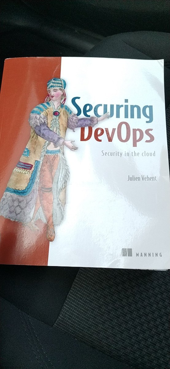 tipsykorrigan's tweet image. Just finished Securing DevOps book from @jvehent. Wow thx a lot! The book is very well organized and explained well the topics. It gives you strategy to bring security in DevOps. Everybody should read it.