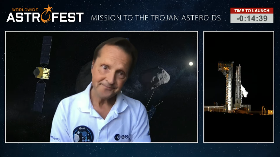 neo_mapp's tweet photo. Hear from NEO-MAPP lead project coordinator Patrick Michel at Worldwide AstroFest talk about the @LucyMission happening in just 15 Minutes!

Tune in now! 

https://t.co/QKWHECTaI2 https://t.co/rbHI6KFLY1