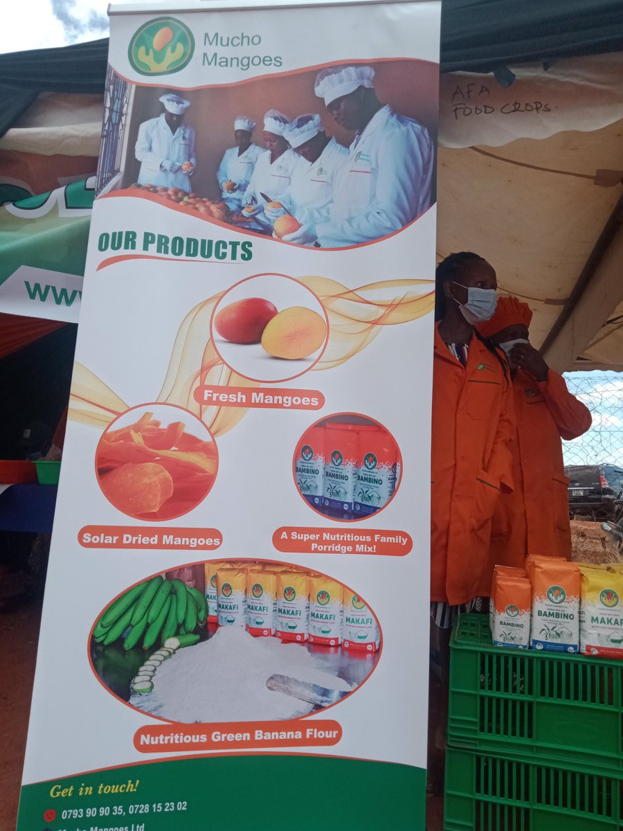 We are participating in the World Food Day celebrations in Voi, at the Voi Show Grounds. 

Purpose to visit our stand and grab some of our products if you're around or within Voi today. Cheers!