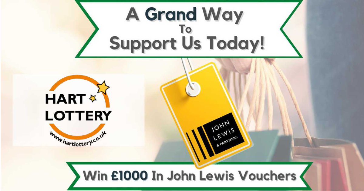Help us to help the community.

Buy your tickets today and enter <a href="/HartLottery/">Hart Lottery</a> for chances at weekly cash prizes.

Plus, be in the draw on the 30th of October for your chance to WIN £1000 in John Lewis Vouchers!

Simply search for yelabus - hartlottery.co.uk