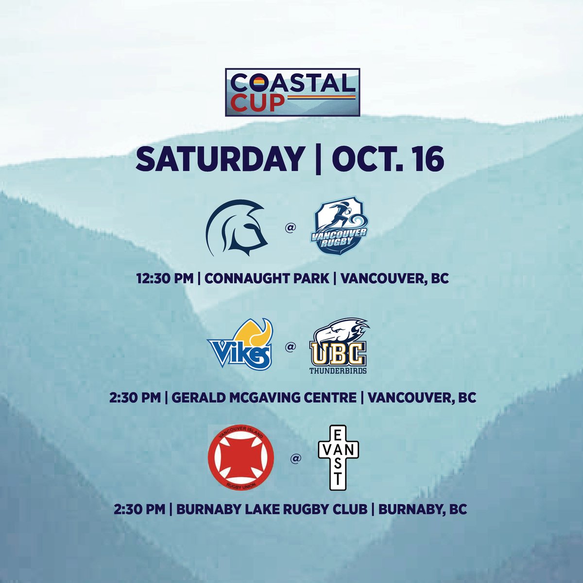 It's GAMEDAY! 

We have three Coastal Cup matches TODAY! 

ROSTERS &amp; PREVIEWS | bit.ly/3j4ZKiG

📺 | bit.ly/CoastalCupTV

#CoastalCup