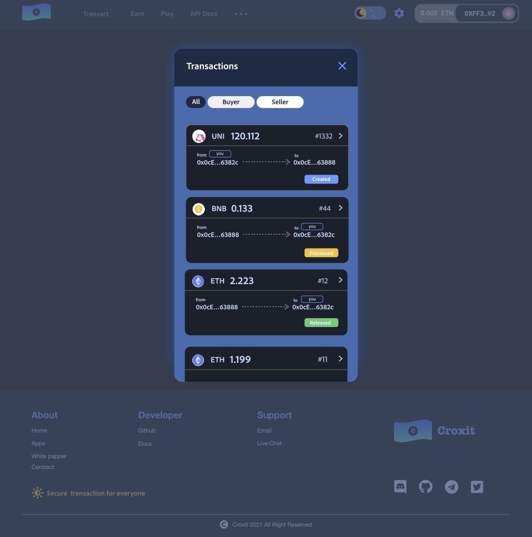 croxitio's tweet photo. We really exciting to develop and release https://t.co/z3yxHtTJsh Dapps soon 🚀🚀🚀

@croxitio

#bitcoin #btc #Ethereum #ETH #bsc #BNB #cryptocurrecy #Crypto #NFT #DeFi https://t.co/AAv7s4kXrC