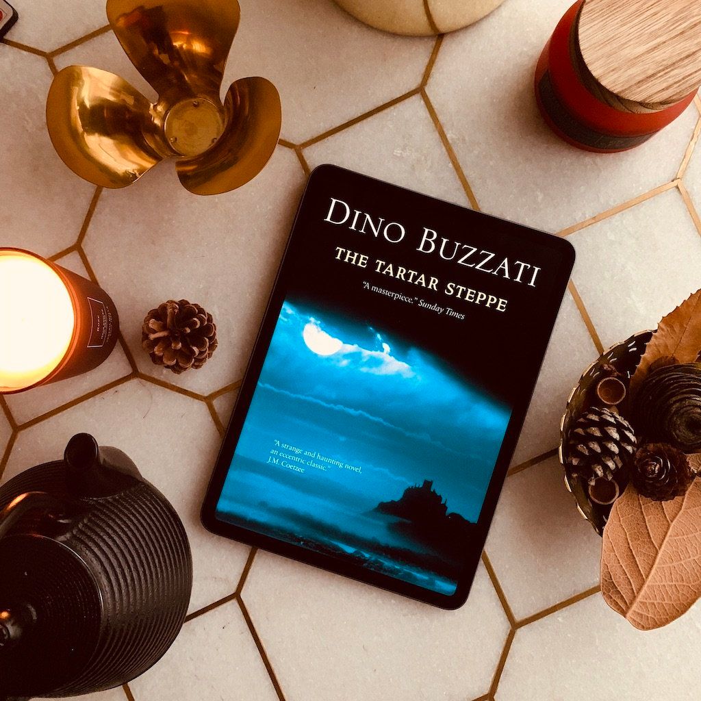 Italian author Dino Buzzati was born today in 1906. You'll be a different person after finishing his exquisite book The Tartar Steppe. 
buff.ly/3aBiEsZ

#italianliterature #bookreview #OTD #translatedfiction
