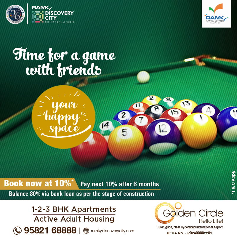 RITLOFFICIAL's tweet photo. #GoldenCircle offers a host of #amenities to keep you actively engaged through the day. Right from a thriving kitchen garden, a fully equipped club house, ample green spaces or a kitchen with a large dining space. 

#RamkyDiscoveryCity #ModernAmenities #OwnARamkyHome https://t.co/hF31tNo6fl