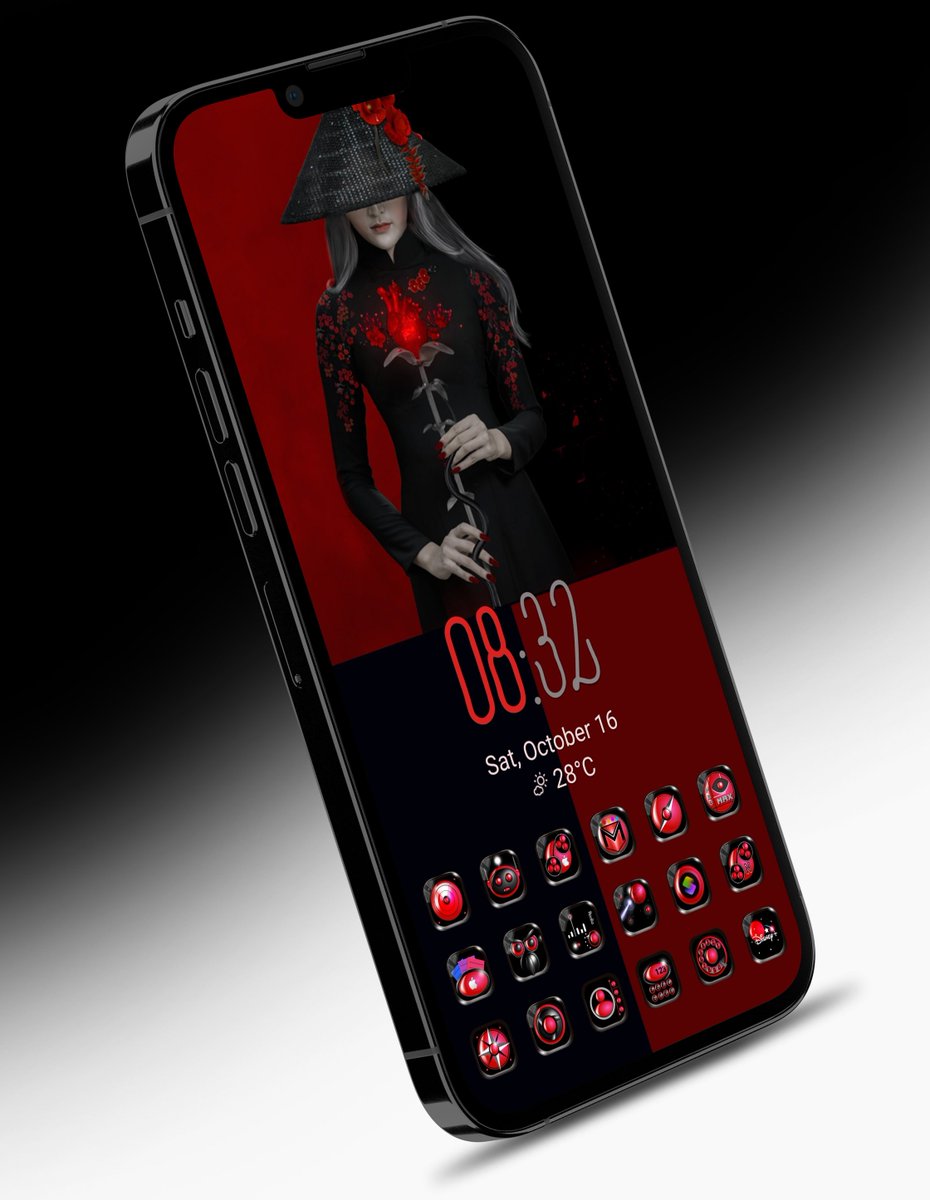 MyLoveJewels's tweet photo. 🌈Good Aftern^o_O^n Setup!😊💥
✔ iOS Icons by me 👉
https://t.co/7DgTUoVYaQ
✔ Nice Wallpaper 👉 @NaeemAn12107167
✔ Widget 👉 Digital_Xperia
✔ App 👉 @SmartLauncher
✔ Template David_Teboul
#iPhone13ProMax #ICONS #iPhone #ios #jailbreak #Red_Theme #ios14homescreen https://t.co/rFVOo0QKlF