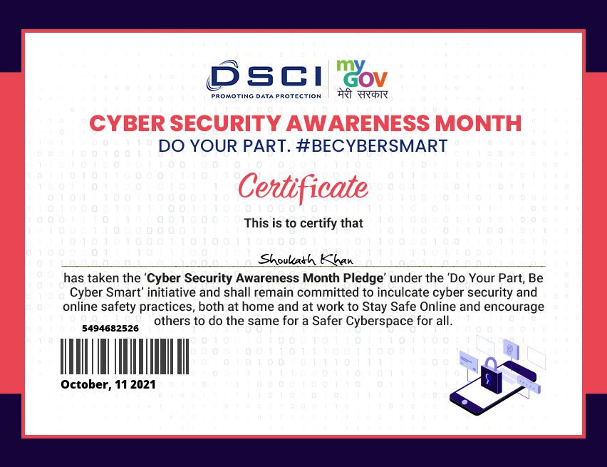 shoukathkhan10's tweet photo. Protect your card and digital banking information, stay updated about frauds and steps to safeguard against them. Do your part and #BeCyberSmart
If you do encounter a fraud, here’s what you could do #CybersecurityAwarenessMonth #NCSAM2021 #NCSAM #CSAM #FraudReporting #cybercrime https://t.co/ICT4GpJaYF