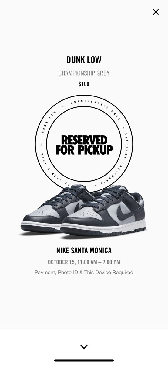 castillo_ian's tweet photo. Shoutout to @KicksFinder my first cop ever on SNKRS app! https://t.co/IJWAgCPoGs