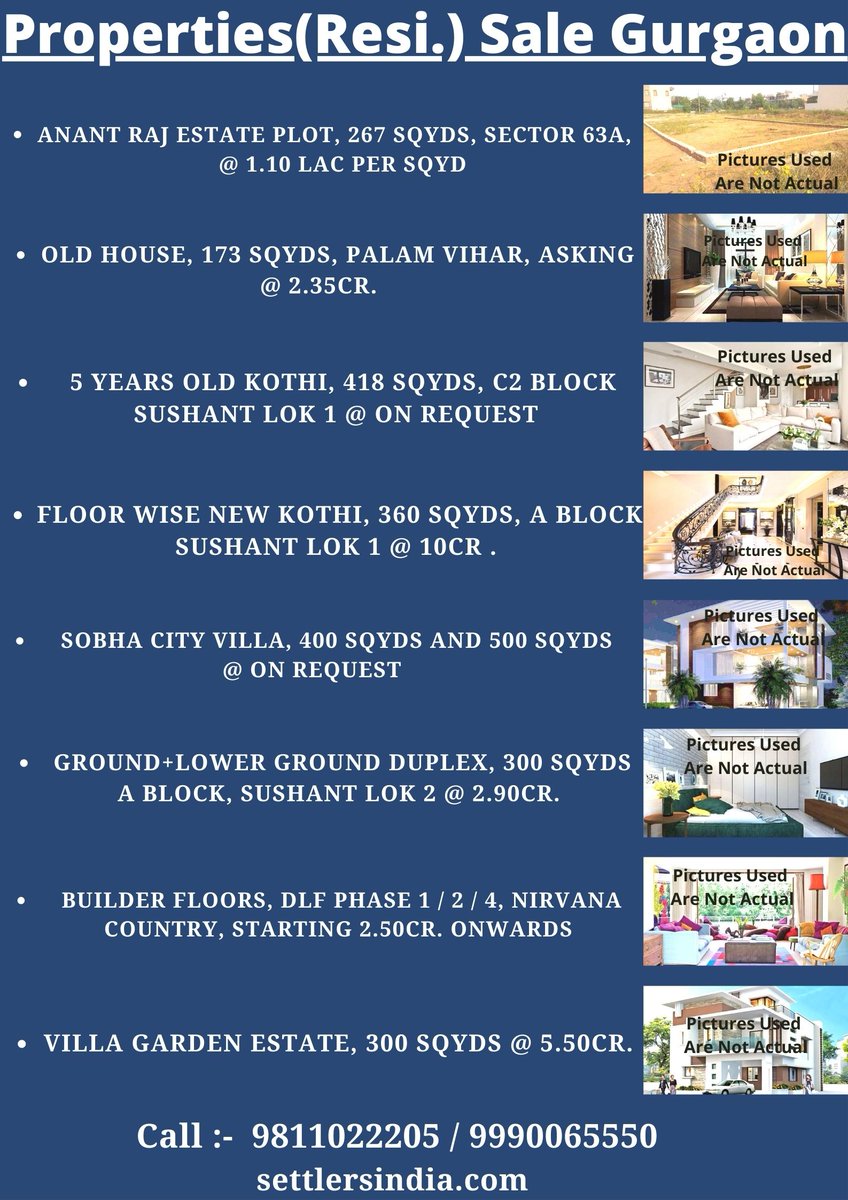 SettlersIndia's tweet image. Contact Us
9811022205/ 9990065550
Email: settlersindia@gmail.com
Website: settlersindia.com

settlersindia.com/properties/ind…

settlersindia.com/properties/res…

settlersindia.com/properties/sob…

settlersindia.com/properties/9-b…

#Multipleoptions #Gurgaon #Kothi #Villa #Floor #Plot #Saleingurgaon