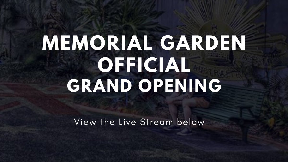 42for421's tweet photo. 👉👉 42 for 42 Memorial Garden Opening Live Stream

The big day is finally here as we officially open the 42 for 42 Afghanistan Memorial Garden. 

Watch the live stream here >> https://t.co/E0h4e2et5R https://t.co/Ww5JDyzAQo