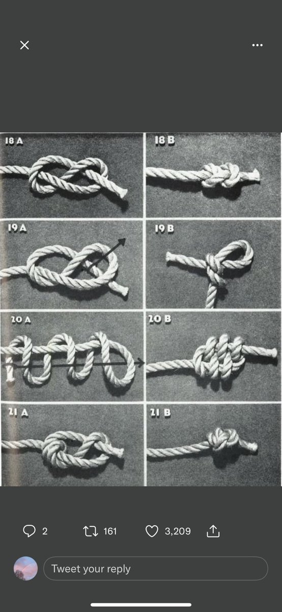 Howtodothose's tweet image. How to tie a knot: