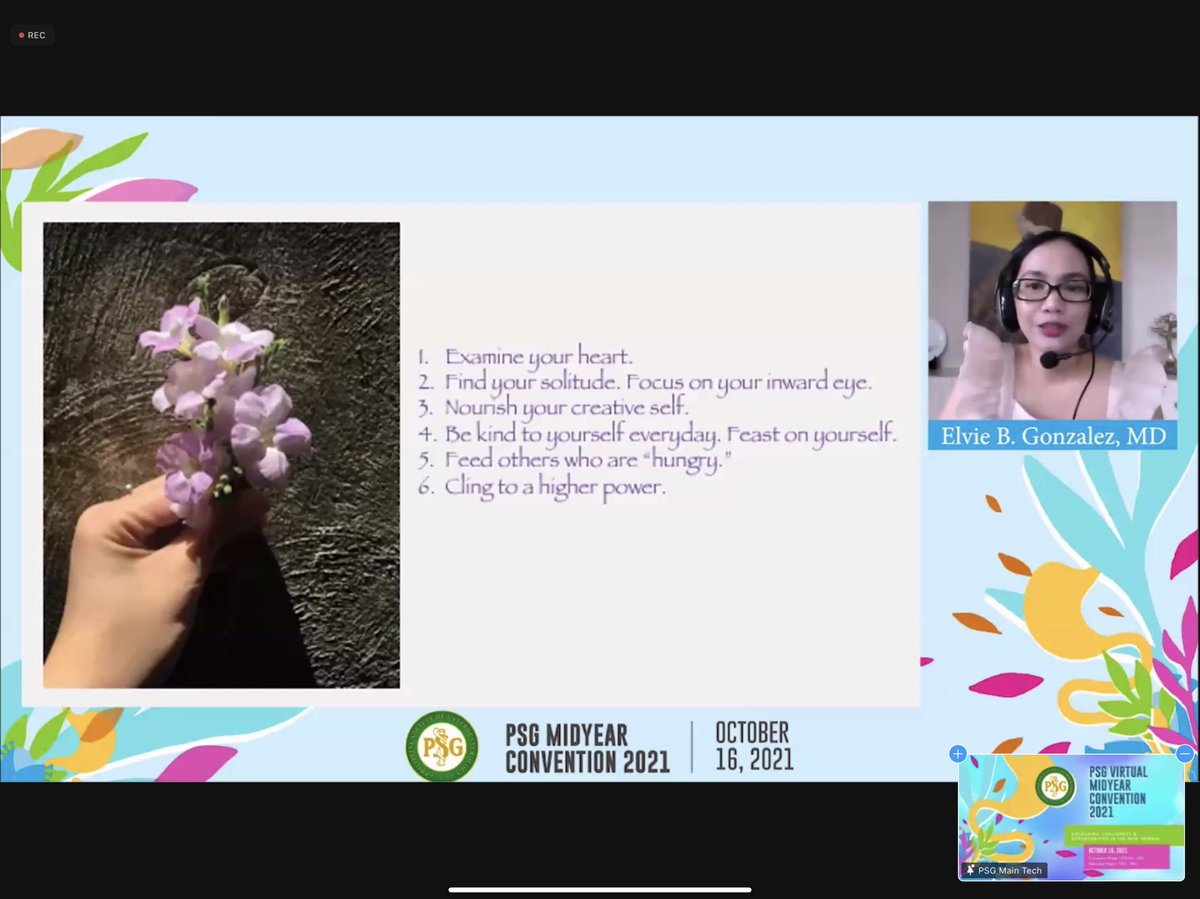 ariginality's tweet photo. “Soul Food: Journey of a Gastroenterologist Towards Self-Actualization” with Dr. Elvie Victonette Razon-Gonzalez

#PSGMidyear2021 #GITwitterPH https://t.co/Ps3zUcsa1B