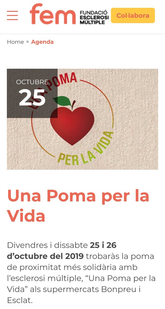 finques_saura's tweet photo. Una poma per la vida! https://t.co/5wHJcBCaMx