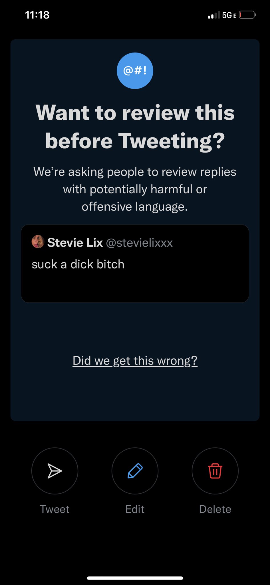 Stevie Lix On Twitter Nope Im Sur Shes A Fuckkkk Upnever Rell On Your Patron Gcode