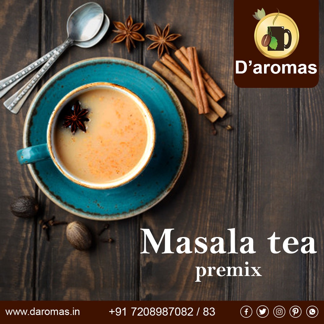 daromascoffee's tweet photo. Masala Tea Premix is an instant tea with rich spices. Add Masala Tea Premix to your daily routine!! Order Now!!
.
.
📞+91 7208987082/83
🌐https://t.co/U2nf9rSOlG
.
.
#daromas #masalatea #masalateapremix #hotcup #hottea #teaaddict #teagram #morningtea #boostup #greatcoffee https://t.co/FbU3FOTRFv