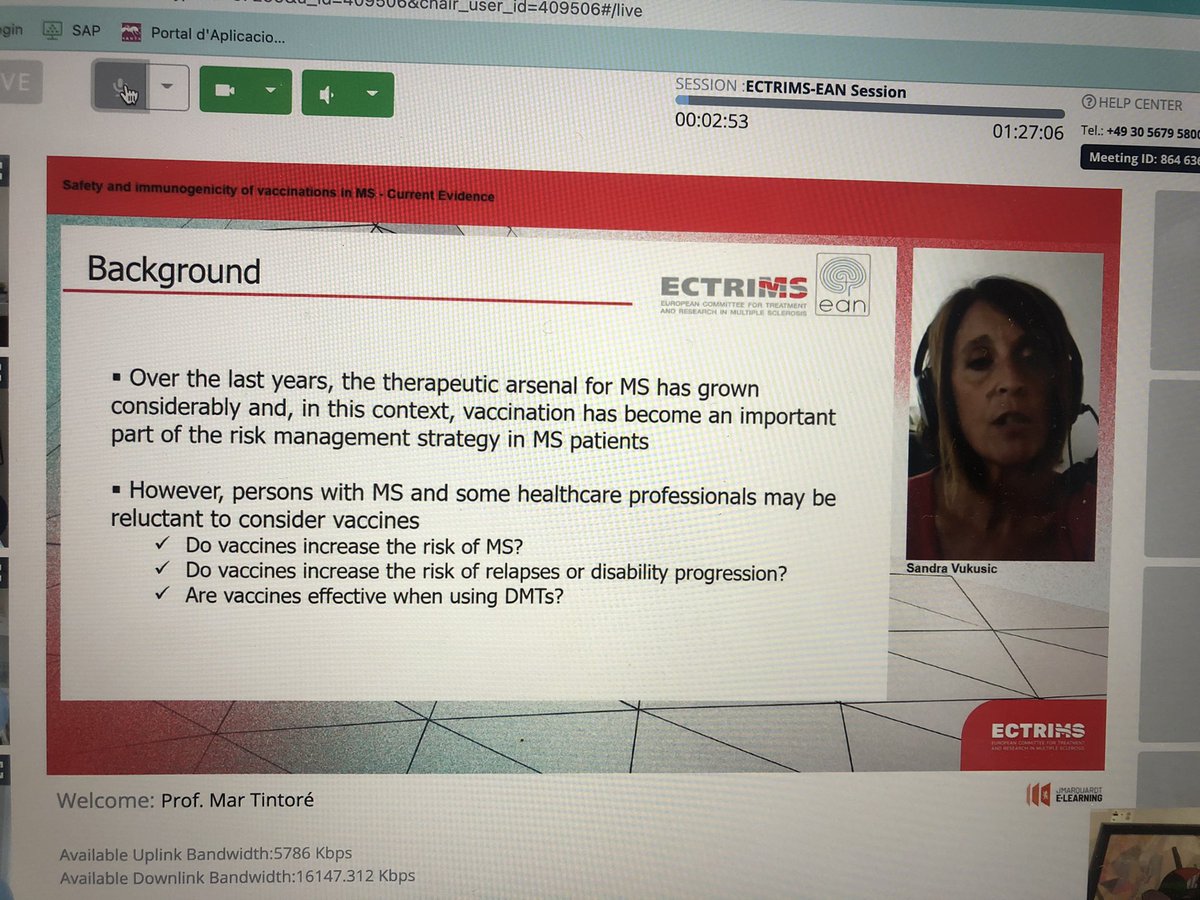 Mar Tintore (@martintore) on Twitter photo Very honored to chair this important European initiative #ECTRIMS/<a href="/EANeurology/">European Academy of Neurology</a> consensus on #Vaccination and #MultipleSclerosis. Excellent talks by <a href="/VukusicS/">Vukusic sandra</a> <a href="/Su_OteroRomero/">Susana Otero</a> and Mauricio Farez. Great discussion <a href="/XtineLebrunF/">christine lebrun frenay</a> <a href="/KerstinHellwig/">Kerstin Hellwig</a> <a href="/melindamagyari/">Melinda Magyari</a> <a href="/C_OrejaGuevara/">Celia Oreja-Guevara</a> Very honored to chair this important European initiative #ECTRIMS/<a href="/EANeurology/">European Academy of Neurology</a> consensus on #Vaccination and #MultipleSclerosis. Excellent talks by <a href="/VukusicS/">Vukusic sandra</a> <a href="/Su_OteroRomero/">Susana Otero</a> and Mauricio Farez. Great discussion <a href="/XtineLebrunF/">christine lebrun frenay</a> <a href="/KerstinHellwig/">Kerstin Hellwig</a> <a href="/melindamagyari/">Melinda Magyari</a> <a href="/C_OrejaGuevara/">Celia Oreja-Guevara</a>