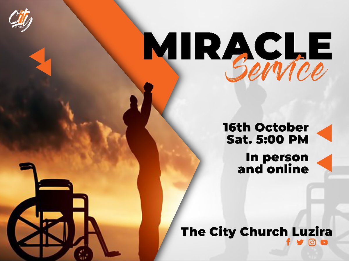 TheCityChurchL's tweet photo. Join us today evening as we continue in our week of the Un-Common power and authority.
#TheUnCommon
#TheCityChurchLuzira
https://t.co/aNWQDbVVyo https://t.co/zzBBCb3Oo0