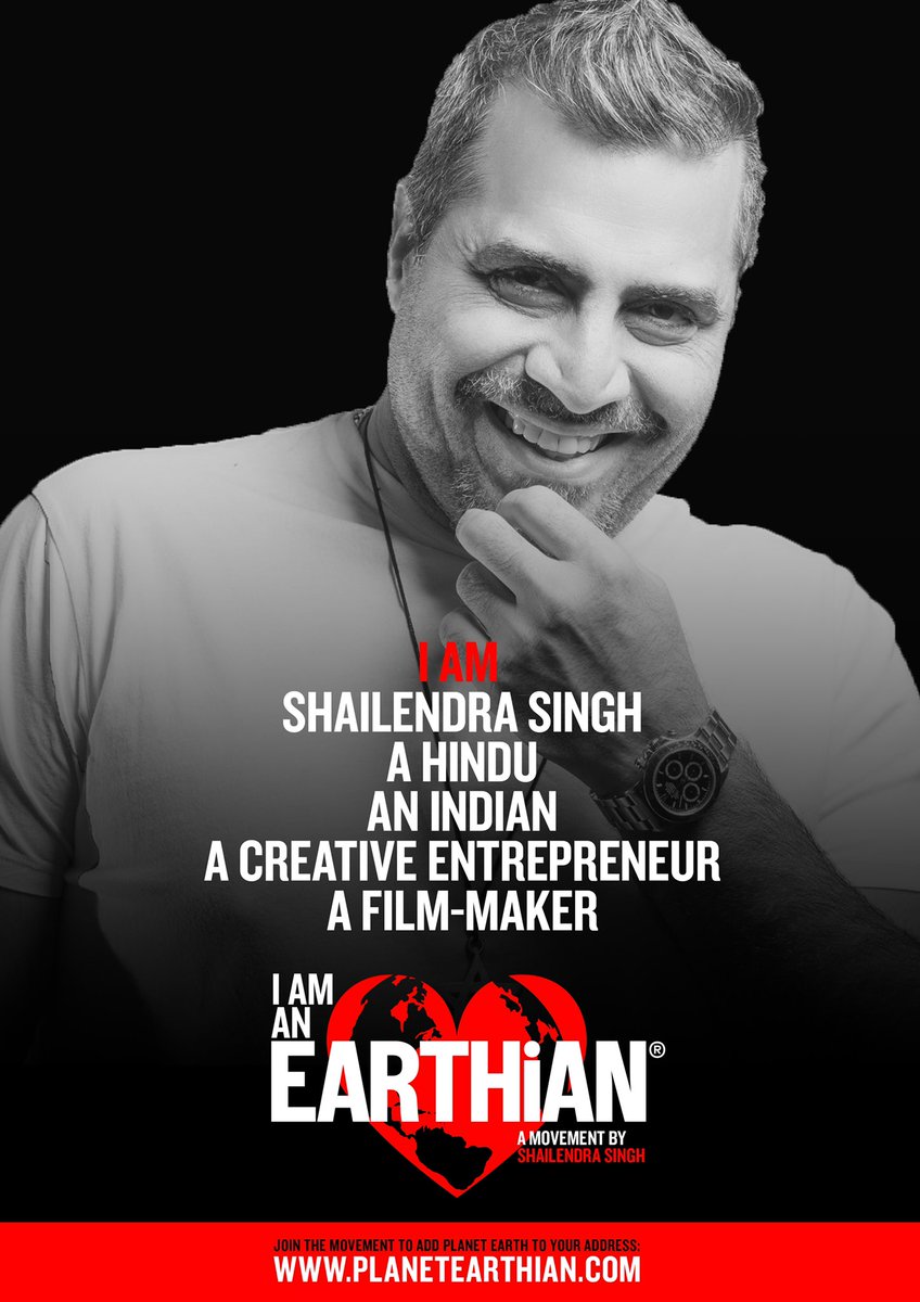 ‘World’ is the ego of humanity. Earth is the reality. My name is Shailendra Singh and I am an Earthian. Join me : planetearthian.com #WeAreEarthian <a href="/planet_earthian/">planet.earthian</a>