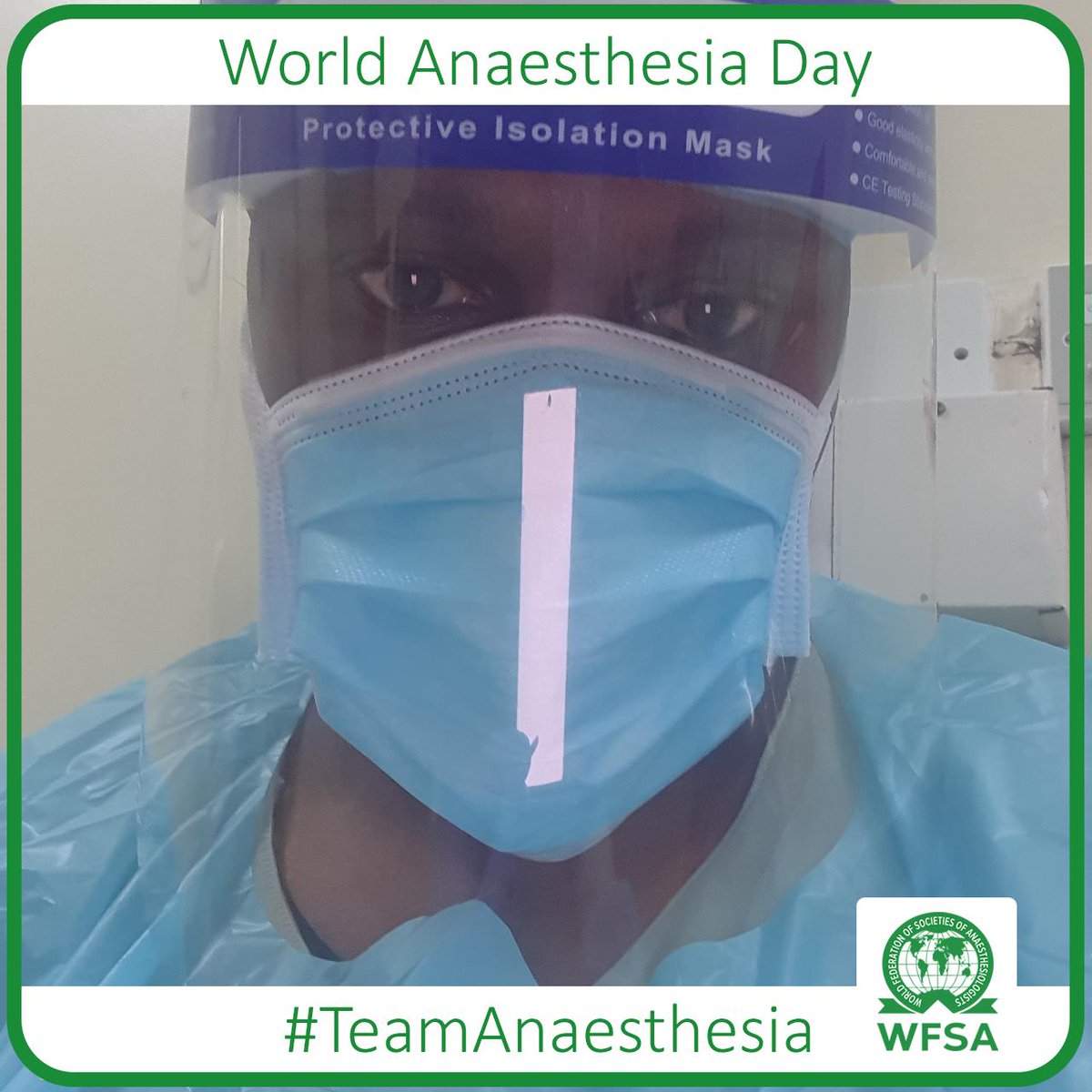 Happy World Anaesthesia Day!
#TeamAnaesthesia 
#WAD2021