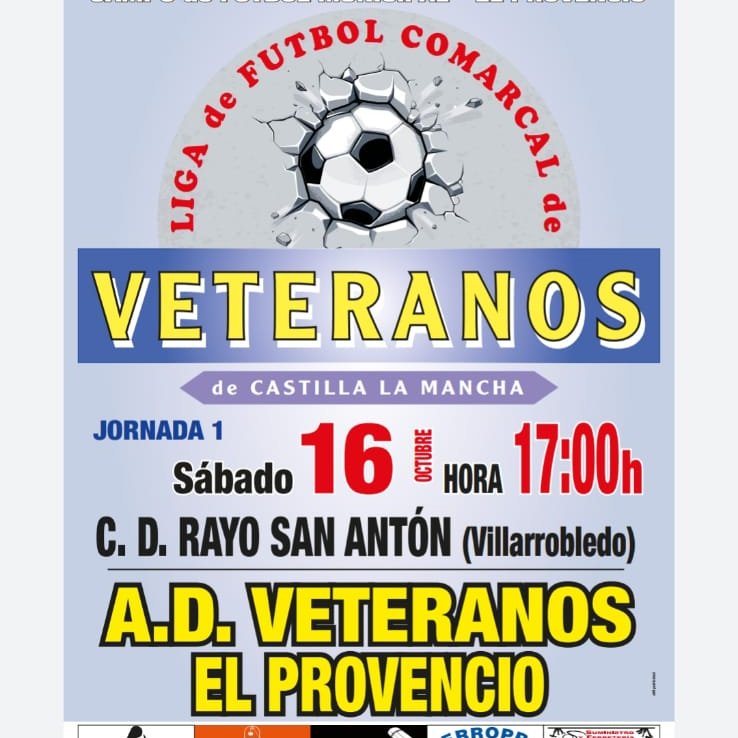 c.d.rayosananton ligaveteranos.leaguerepublic.com/index.html
Dia de partido, llego nuestro momento.
Vamos Equipo, Arrancamos!!!!!
💪💪💪💪