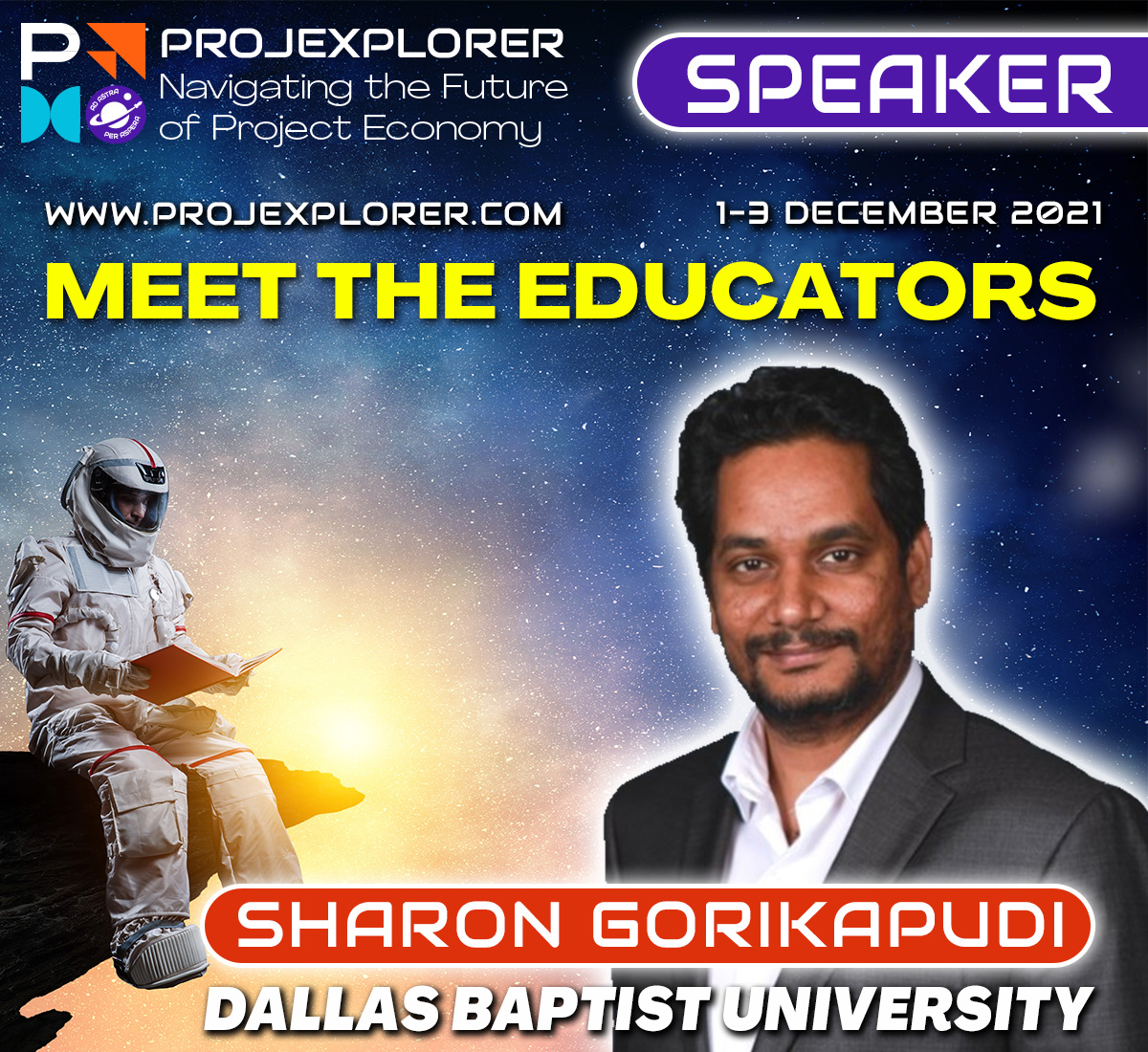 <a href="/PMIBulgaria/">PMI Bulgaria Chapter</a> is proud to announce Sharon Gorikapudi's presentation, speaking at projexplorer.com about "Futureproofing Professionals in the Digital Age" (1 December 2021)