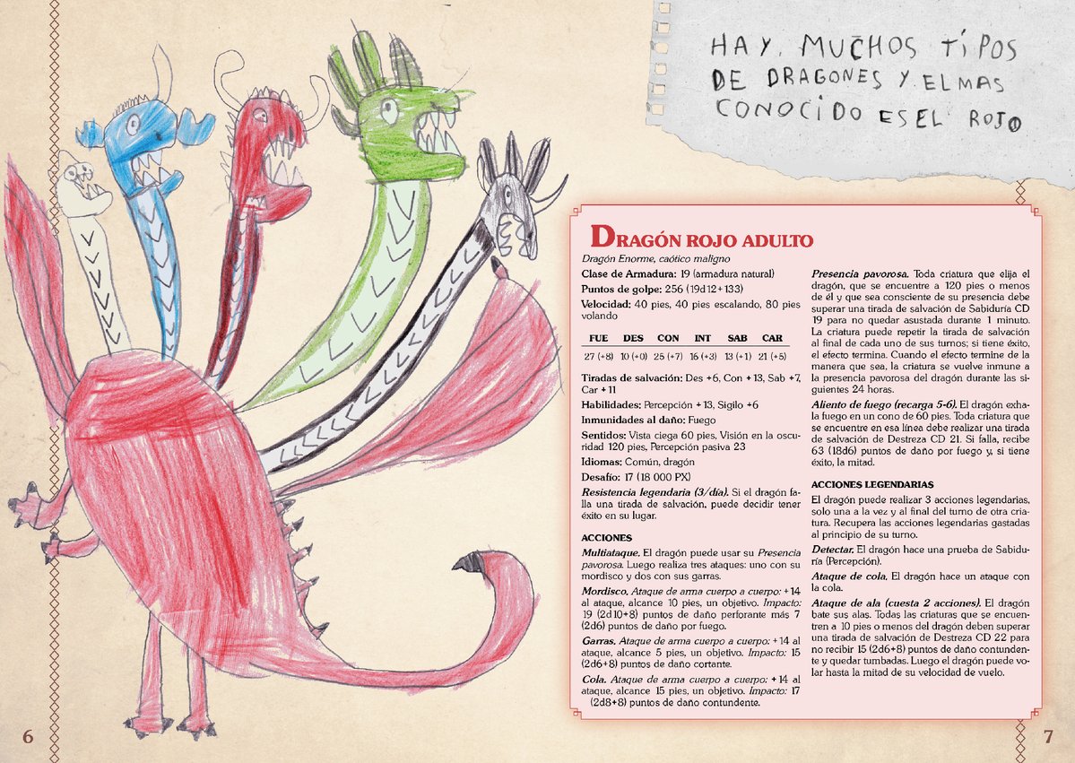 enekopalencia's tweet photo. Os presento la Guía de Ekhi de los monstruos.
Una selección de monstruos para la 5ª edición -del juego más importante del mundo- ilustrada por mi hijo Ekhi, de 7 años ✌️👦
#FreeRPGDay #DiaDelRolGratis
Descárgala gratis o compra una copia física aquí: https://t.co/jnq56a7kZw https://t.co/MniZoFDdHq
