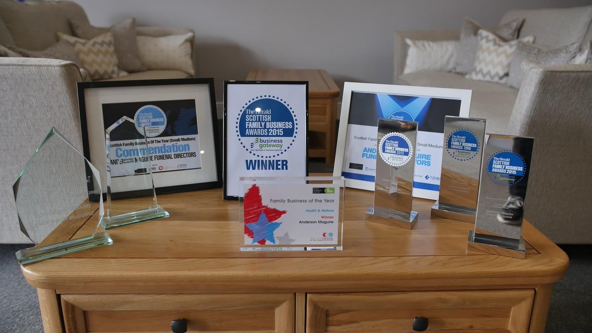 We are so proud to have won so many awards during our nearly 40 years in business.  These accolades are testament to the commitment of our dedicated staff who consistently go above and beyond to support our clients in the most difficult times.

#awardwinningteam 
#familybusiness