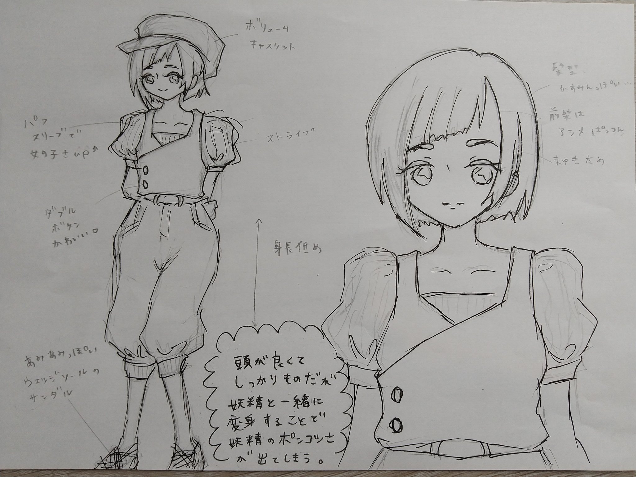 ゆぱこ オリキャラ考え中 自分でキャラ描いたり設定考えるの楽しい でも名前考えたり色付けるの迷ってなかなか決められない オリジナルキャラクター オリキャラ イラスト オリキュア 創作イラスト イラスト好きさんと繋がりたい 絵描き