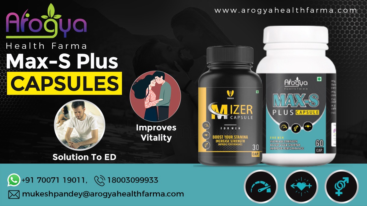 Arogya Health Pharma Max S Plus Capsules Amp Mizer Capsules 100 Herbal Solution To Ed Arogyahealthfarma Ayuveda Ayurvedic Herbalife Herbalifenutrition Mensaid Formen Maxscapsules Mizercapsules Zerosideeffects